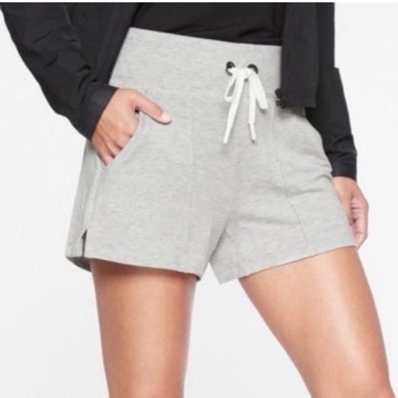 ATHLETA Bliss Short In Light Gray - Picture 2 of 6